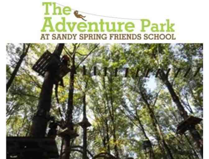 4 Tickets to The Adventure Park at Sandy Spring Friends School
