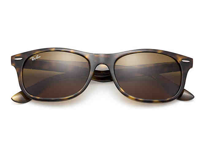Ray-Ban Folding Wayfarer Liteforce Sunglasses in Tortoiseshell