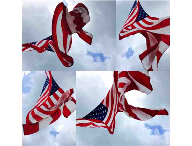 American Flag Montage by Atelier Constance Chabrieres