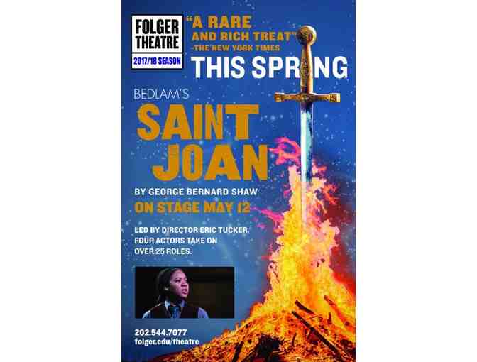 2 Tickets to Saint Joan