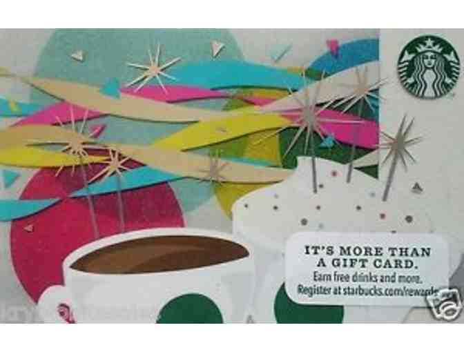 $25 Gift Card to Starbucks - Photo 2