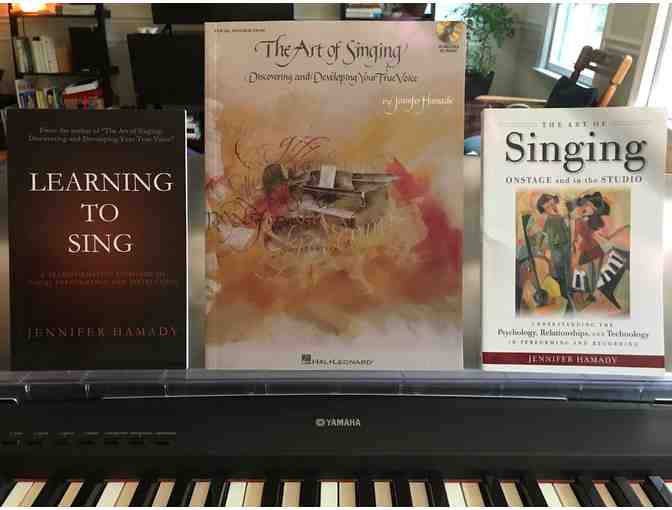 3 Books on The Art of Singing from Professional Voice Coach Jennifer Hamady