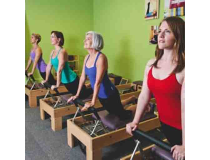 1 Private Pilates Lesson and 5 Group Fitness Classes