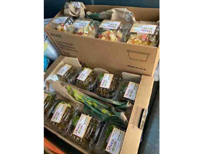 Four Weeks of Veggie Annie Dinner Deliveries