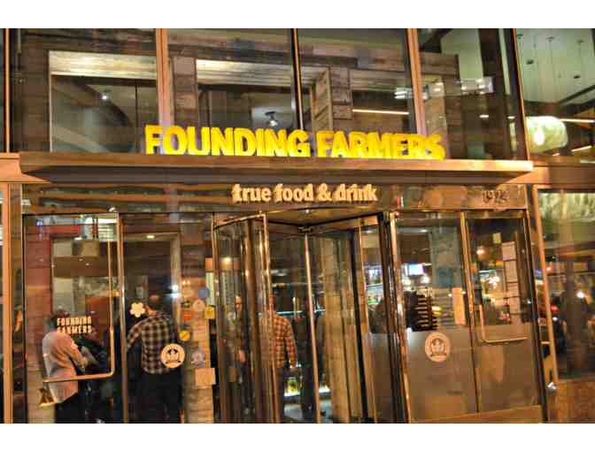 Founding Farmers - Dinner for Two