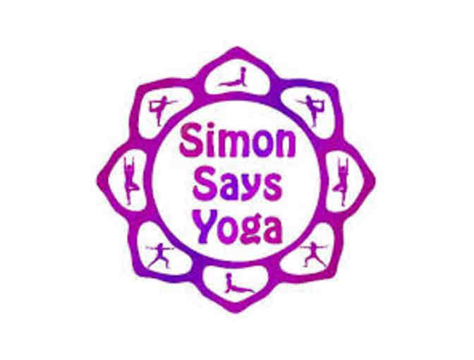 Simon Says Yoga - 2 Adult Yoga, Pilates, Tai Chi or Zumba Classes