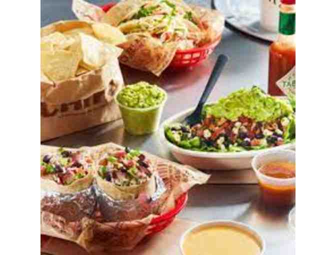 Chipotle - Two Free Entree Meals & Side of Queso Blanco