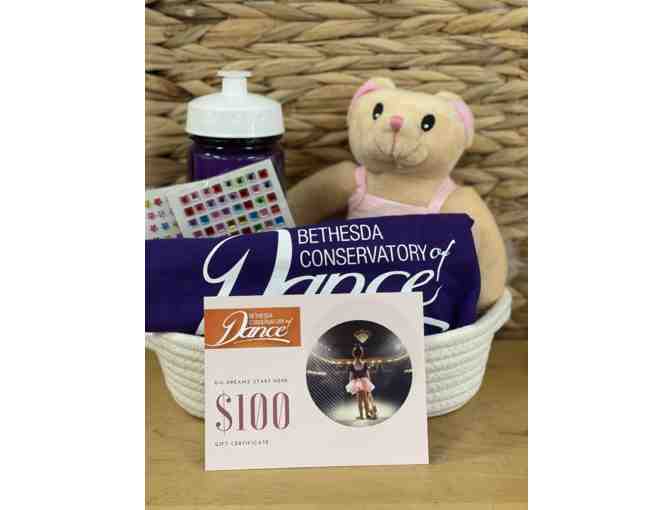 Bethesda Conservatory of Dance - $100 Gift Card & Swag Basket
