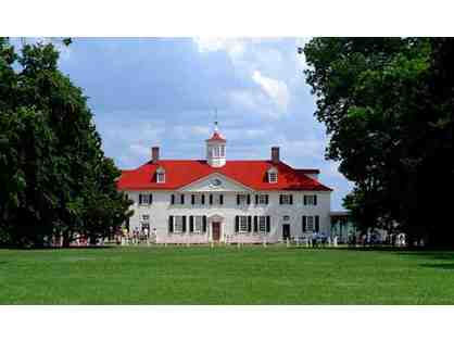 George Washington's Mount Vernon - 4 Admission Vouchers