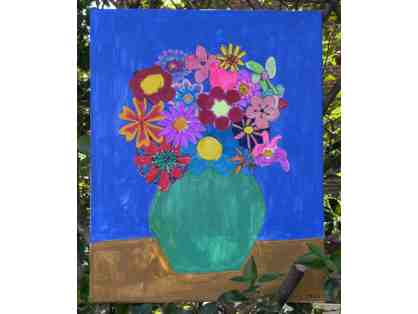 Flower Bouquet Painting by the Academy Class