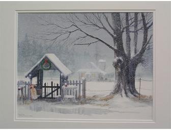 Frank Loudin Original Watercolor Painting - 'Frosting'