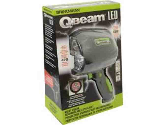 Brinkmann Q-Beam LED Lithium Rechargeable Spotlight with Red LEDs Night Vision