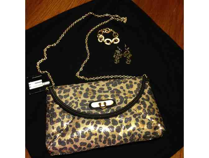 Sondra Roberts Leopard Bag and Accessories