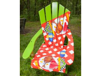 Adirondack Chair 'Life is a Picnic'