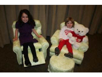 Kids Recliner and Chair set