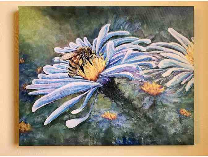 CANVAS WRAPPED PRINT OF ORIGINAL WATERCOLOR PAINTING - Photo 1