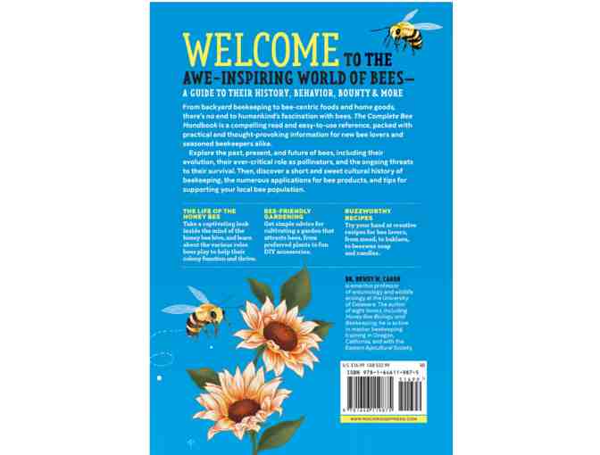 The Complete Bee Handbook: History, Recipes, Beekeeping Basics, and More (autographed)