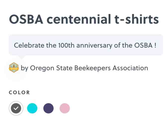 OSBA Centennial T-shirts Unisex