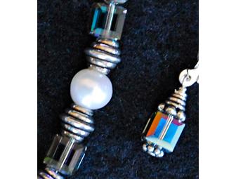 Crystal Bracelet and Earring Set
