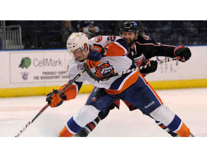 A Family 4-pack of tickets to a Sound Tigers home game
