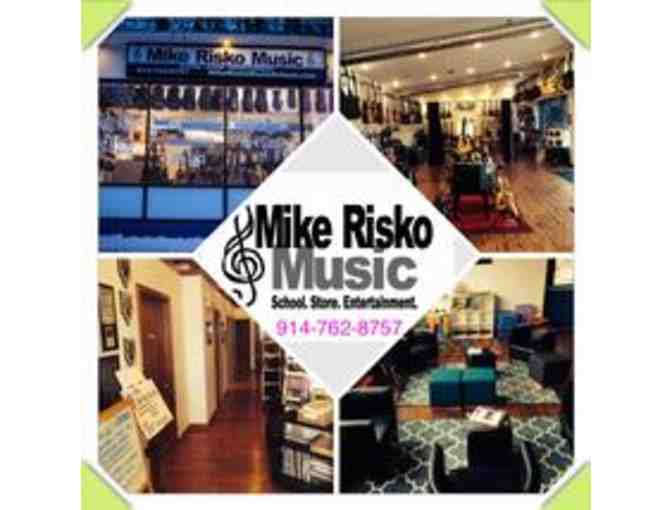 Four (30-minute) lessons on the instrument of your choice at Mike Risko Music School