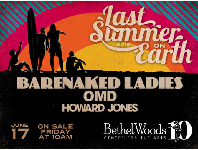 4 individual tickets and a private tour of the Bethel Woods Center for the Arts Museum