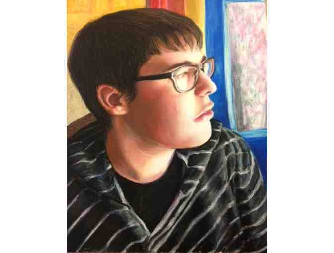 An oil pastel portrait of your child(ren) made by Brookside's own Cathy Ibinez!