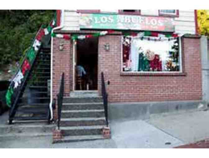 A $50 gift certificate to Los Abuelos