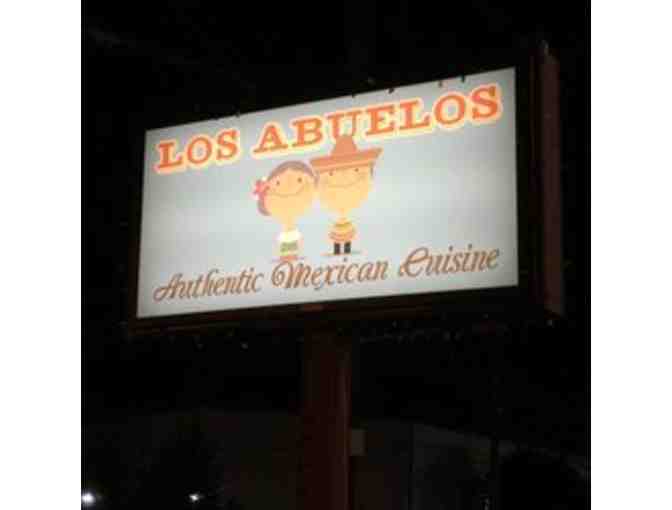A $50 gift certificate to Los Abuelos