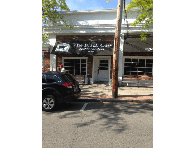 A 12 month supply of coffee, one per month, from The Black Cow