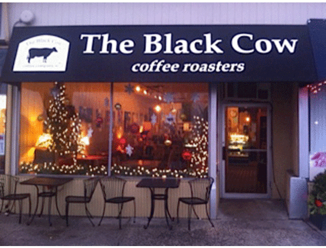 A 12 month supply of coffee, one per month, from The Black Cow