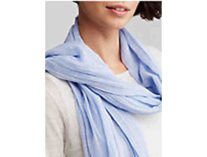 EILEEN FISHER MALTINTO COTTON CROSSHATCH SCARF