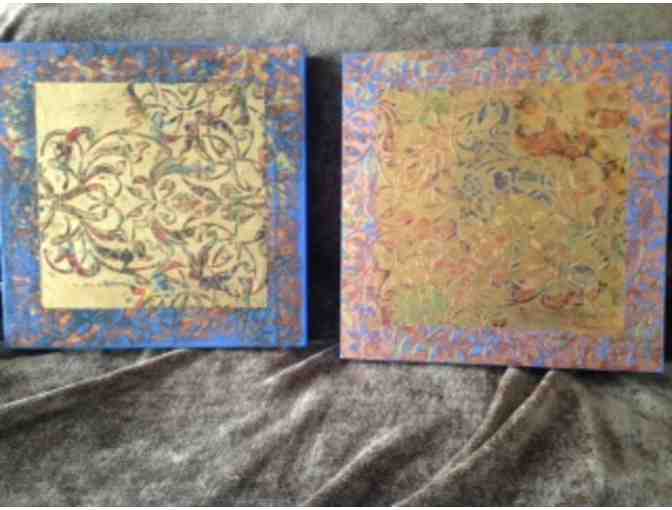 A Pair of Mixed Media Studies by Brian Kelly, local Artist