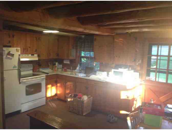 A one week stay in a Log Cabin in West Windsor, VT at Ascutney Resort, this August 2016