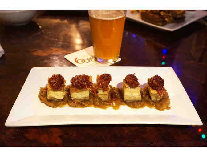 A $50 gift certificate to 6 Degrees of Separation Brewery & Restaurant