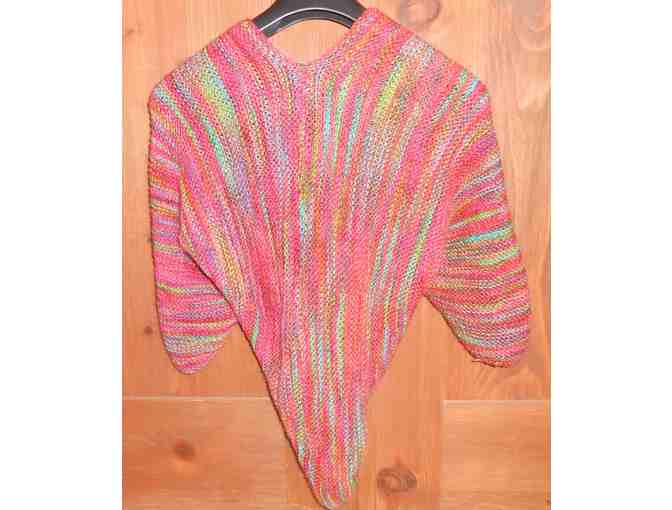 Shawl (Hand-Knit, Wool and Mohair)
