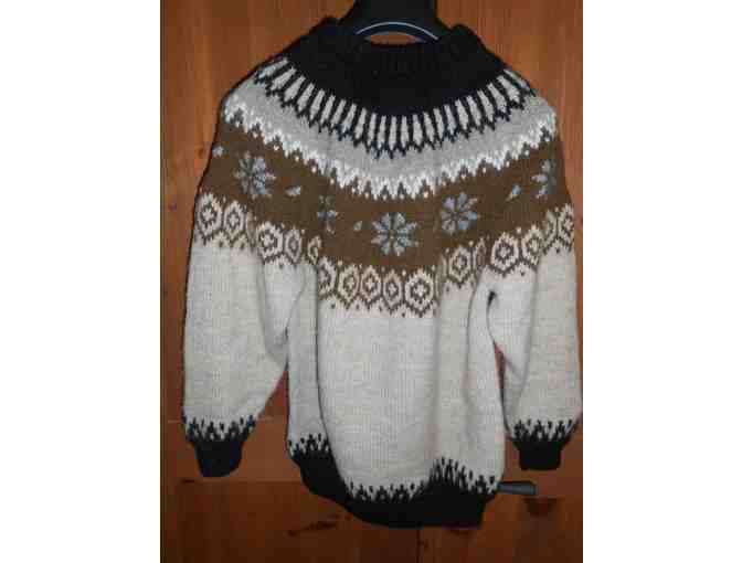 Alpaca Sweater - Hand-Knit,  Unisex