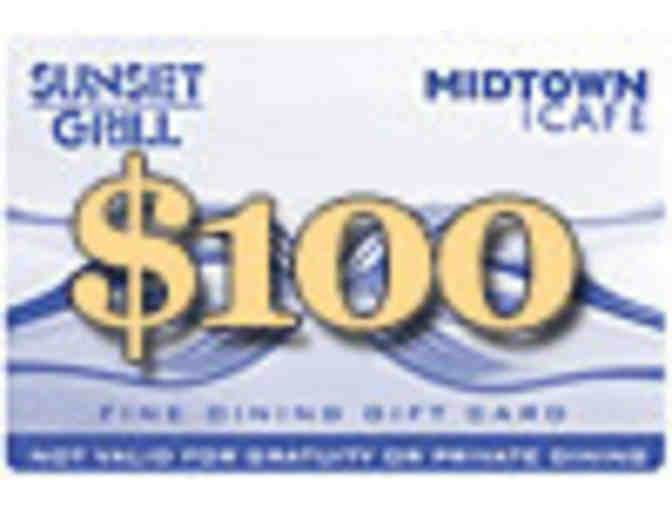 $100 Gift Certificate to Midtown Cafe