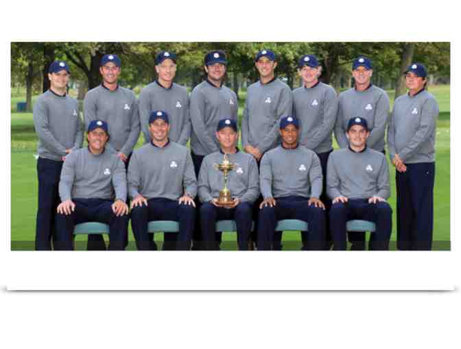 2012 Ryder Cup Flag Autographed by TEAM USA
