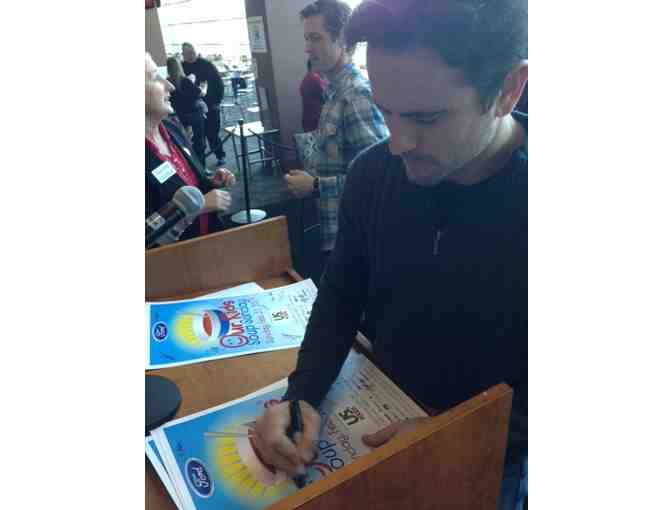 Our Kids Soup Sunday Autographed Poster