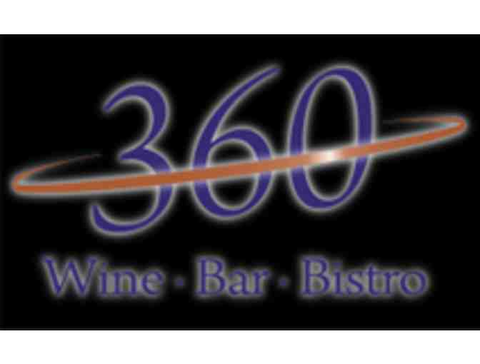 360 Wine Bar Bistro - $100 Gift Card