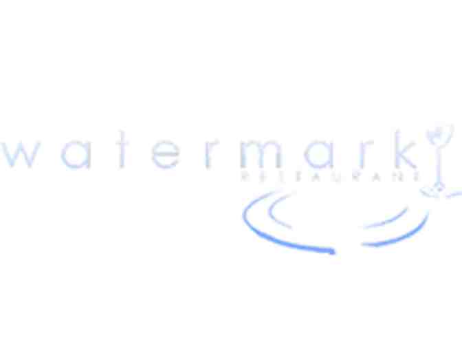 Watermark Restaurant - $100 Gift Certificate for a Dinner for 2
