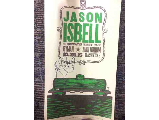 Jason Isbell - Autographed Hatch Show Print