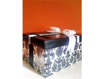 Guest book, card/money card and a pen