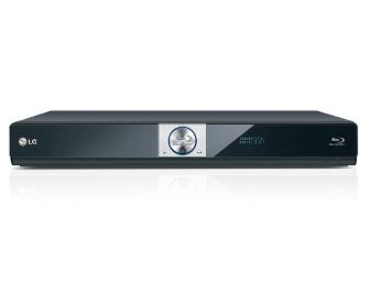 LG BD370 Network Blu-ray Disc Player + Four (4) Blu Ray Discs