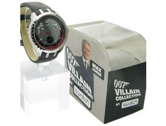 4 James Bond Villain collectible watches (13-16) plus commemorative book