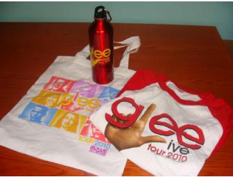 Glee Live 2010 Tour Swag bag with merchandise