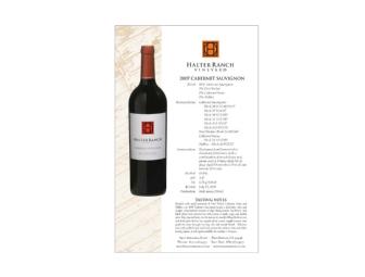 Halter Ranch Vineyard 6 Bottles of 2007 Cabernet Sauvignon