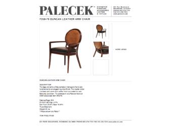 PALECEK Duncan Leather Armchair
