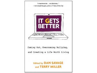 It Gets Better book autographed by Dan Savage